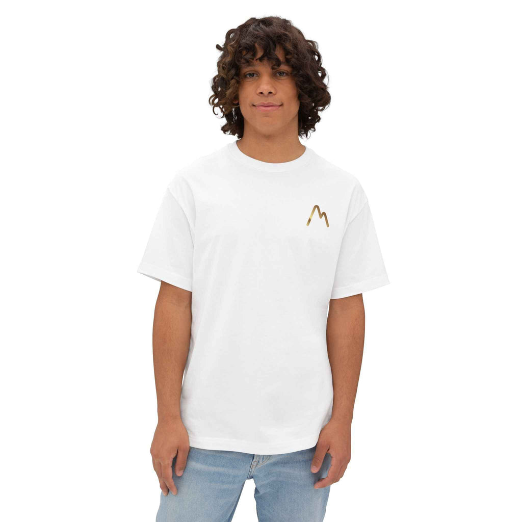Mont Nero Coffee Tee — Oversized Boxy Coffee Shop T-Shirt