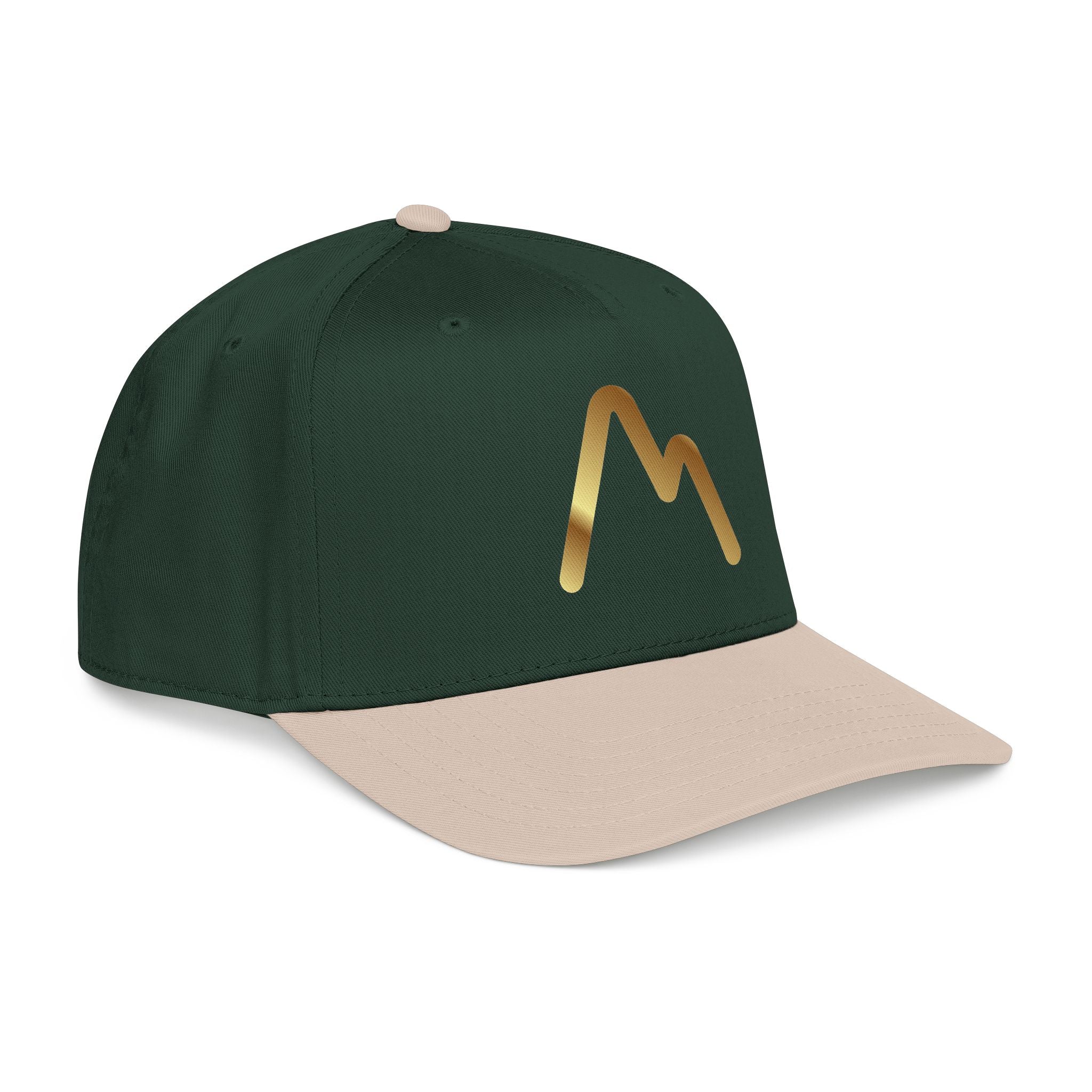 Mont Nero Coffee Baseball Cap — Mid Profile Adjustable Hat