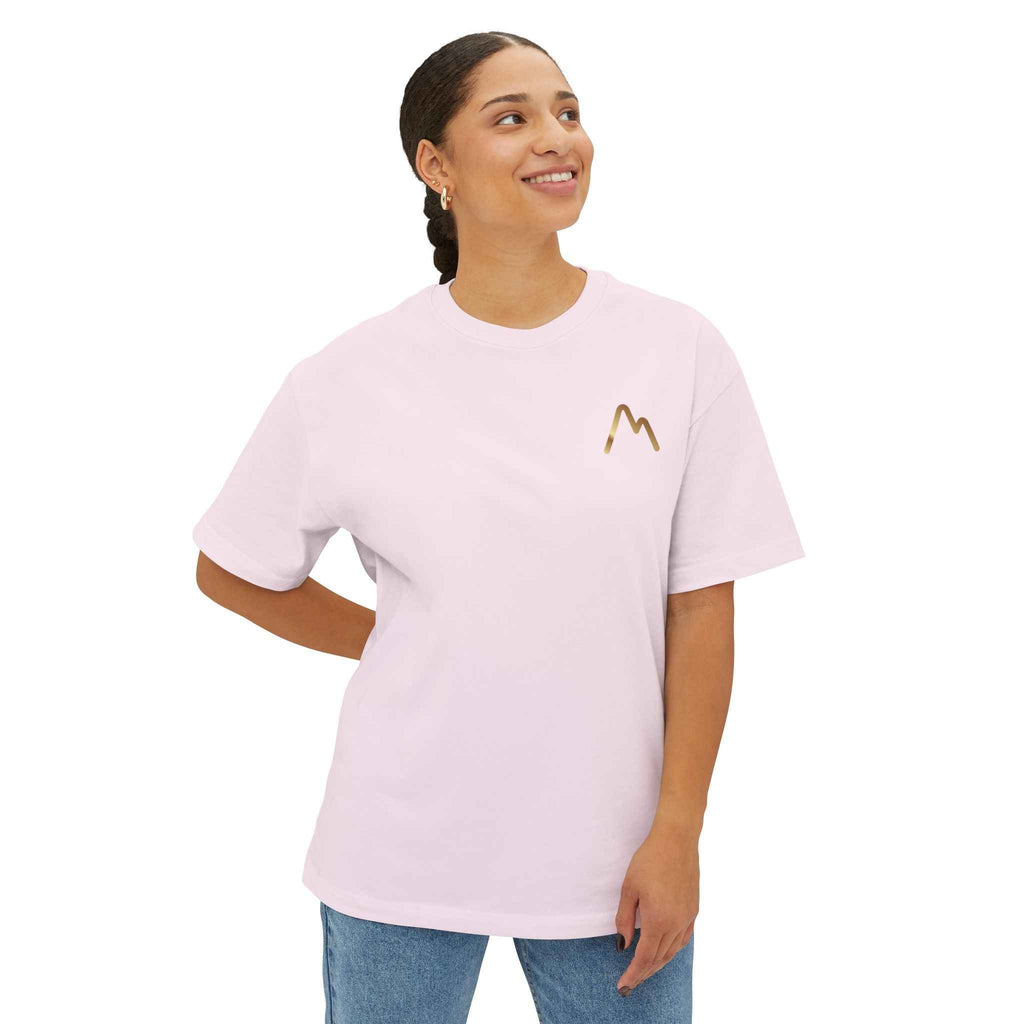 Mont Nero Coffee Tee — Oversized Boxy Coffee Shop T-Shirt