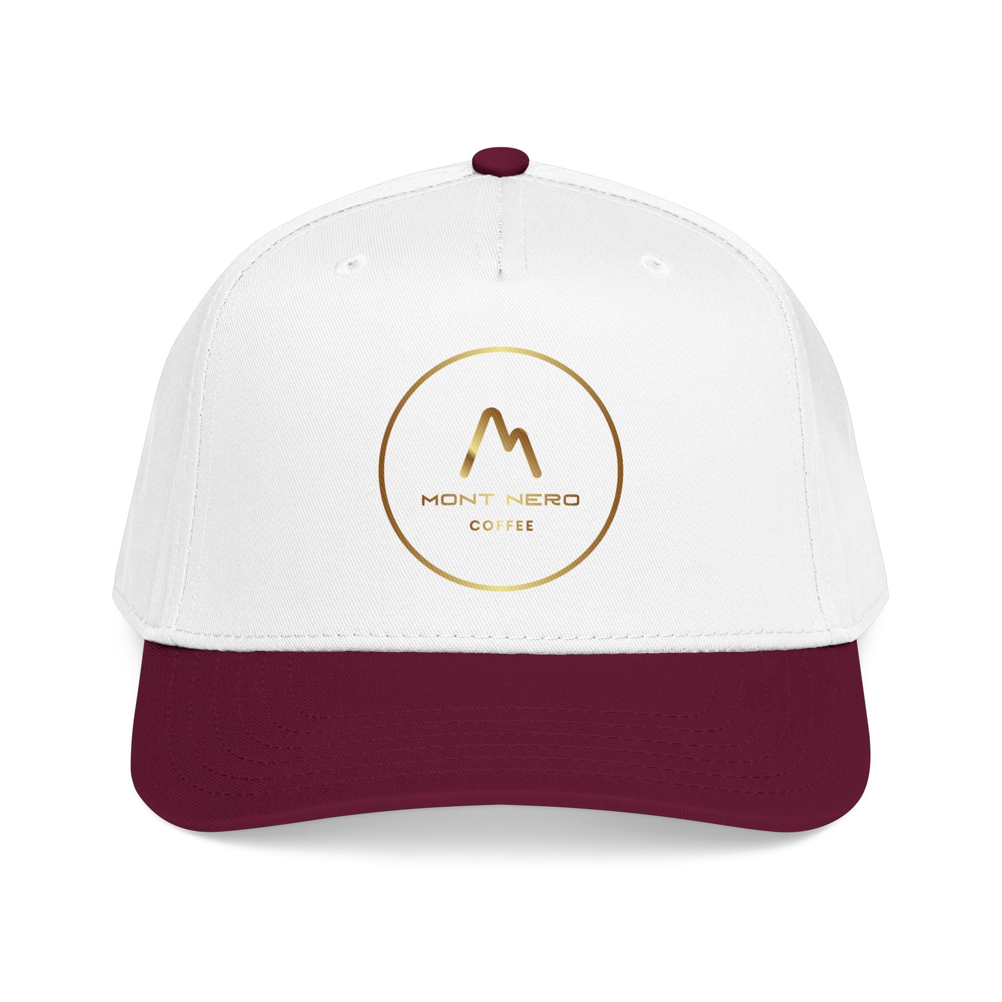 Mont Nero Coffee Baseball Cap — Mid Profile Adjustable Hat