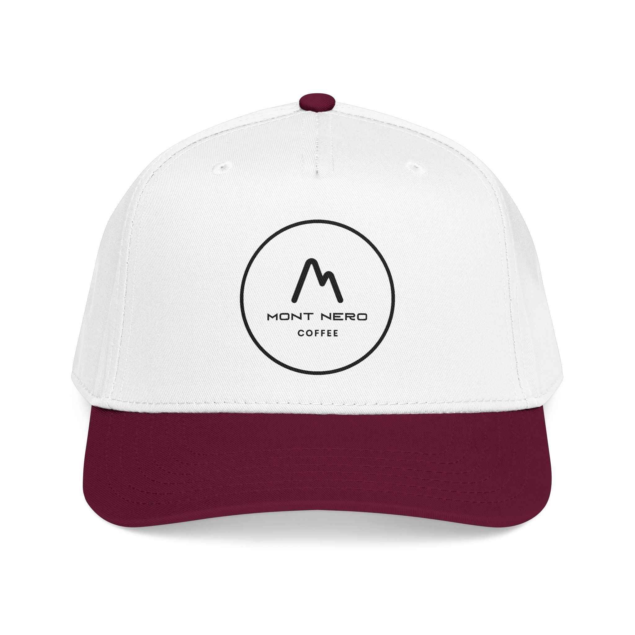 Mont Nero Coffee Baseball Cap — Mid Profile Adjustable Hat