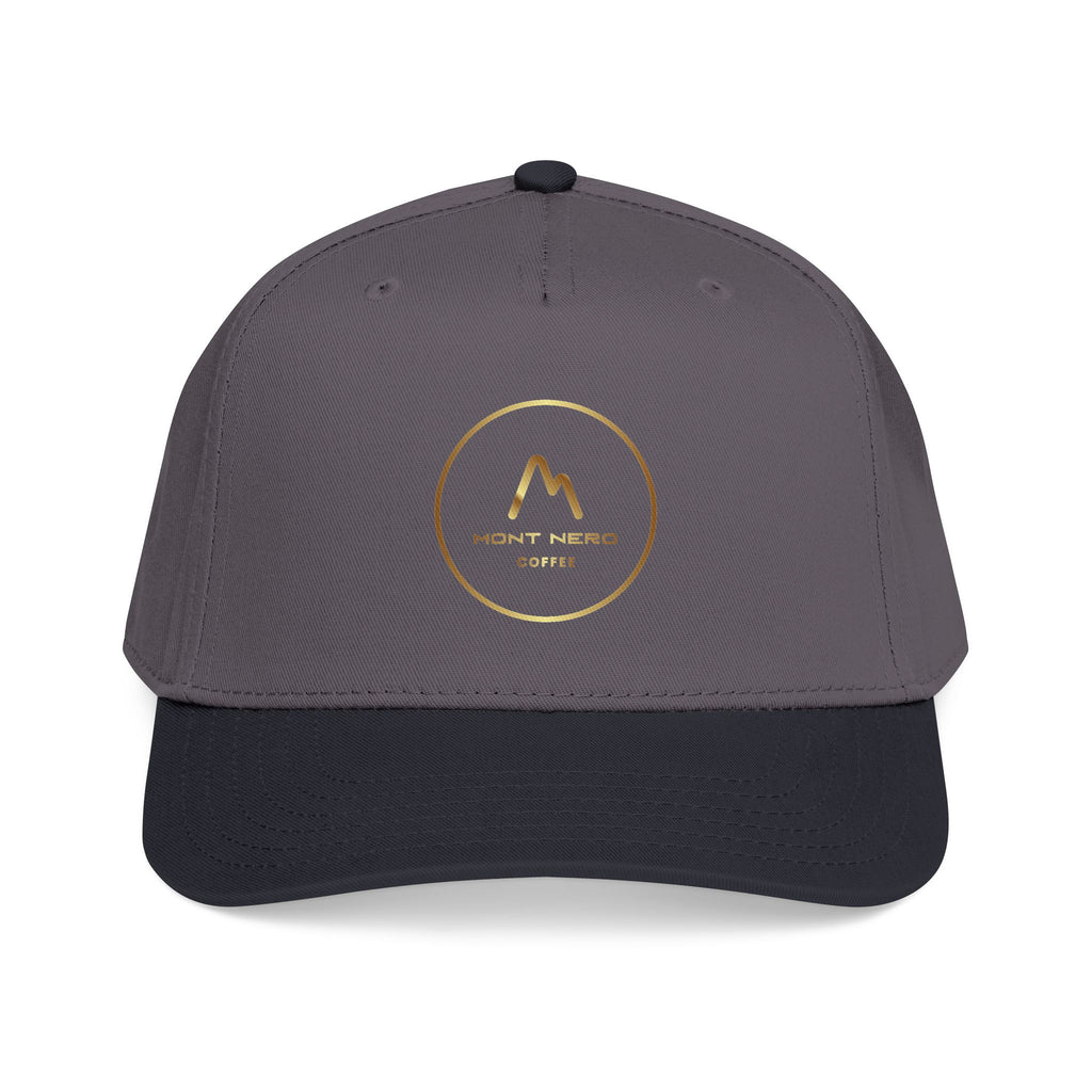 Mont Nero Coffee Baseball Cap — Mid Profile Adjustable Hat