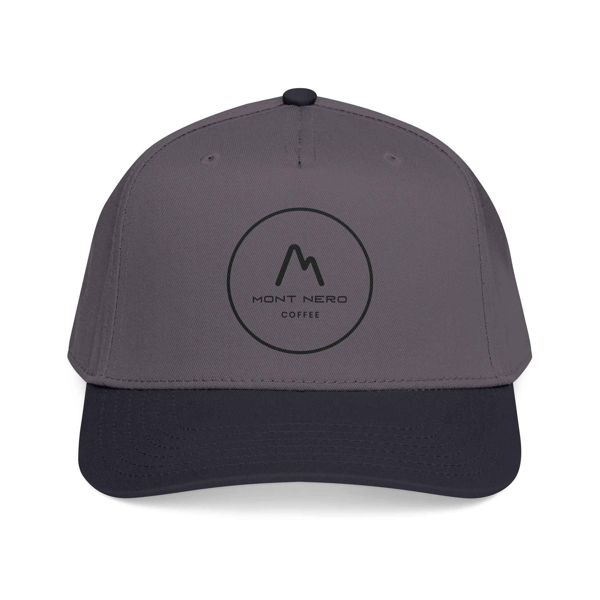 Mont Nero Coffee Baseball Cap — Mid Profile Adjustable Hat