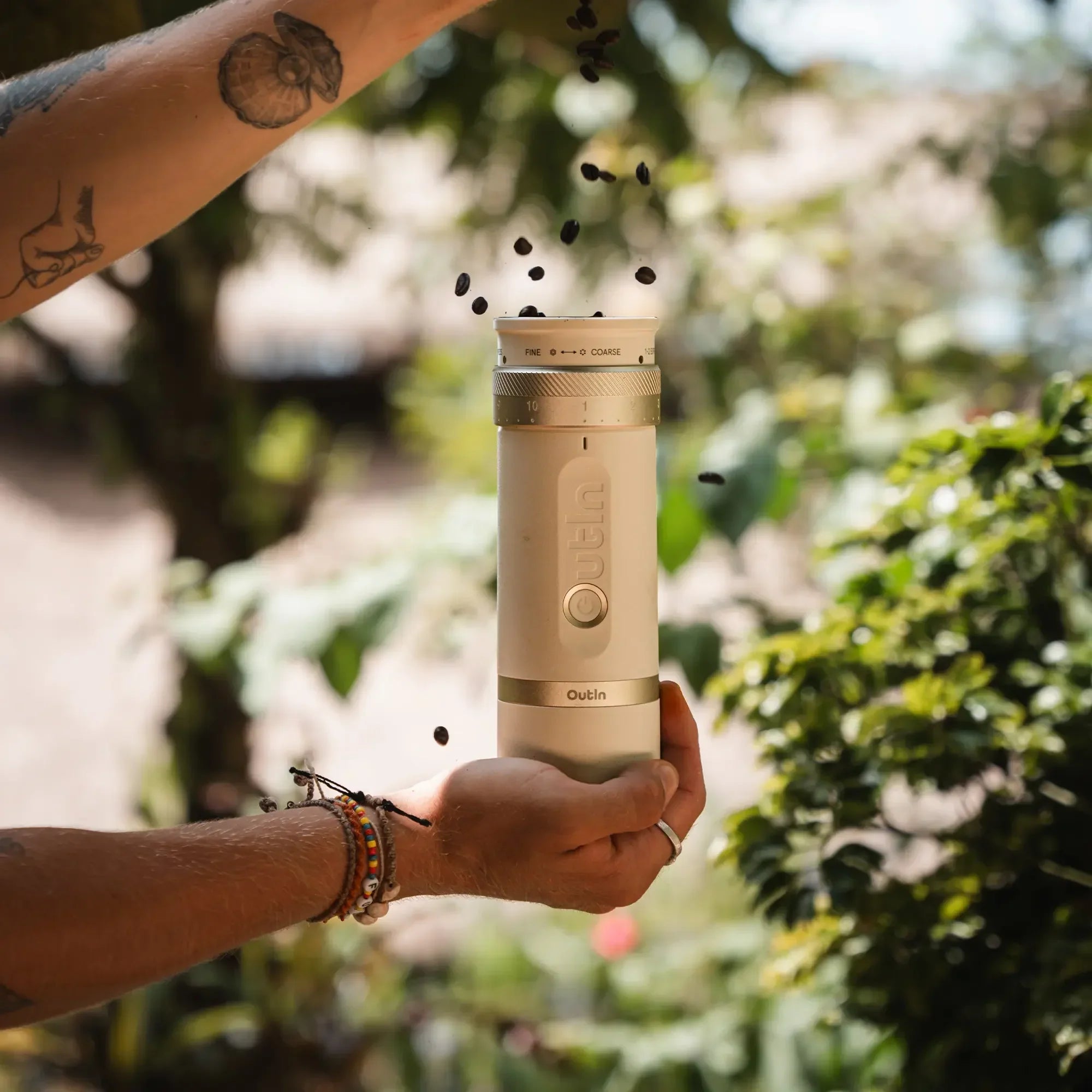 OutIn Fino Portable Electric Coffee Grinder