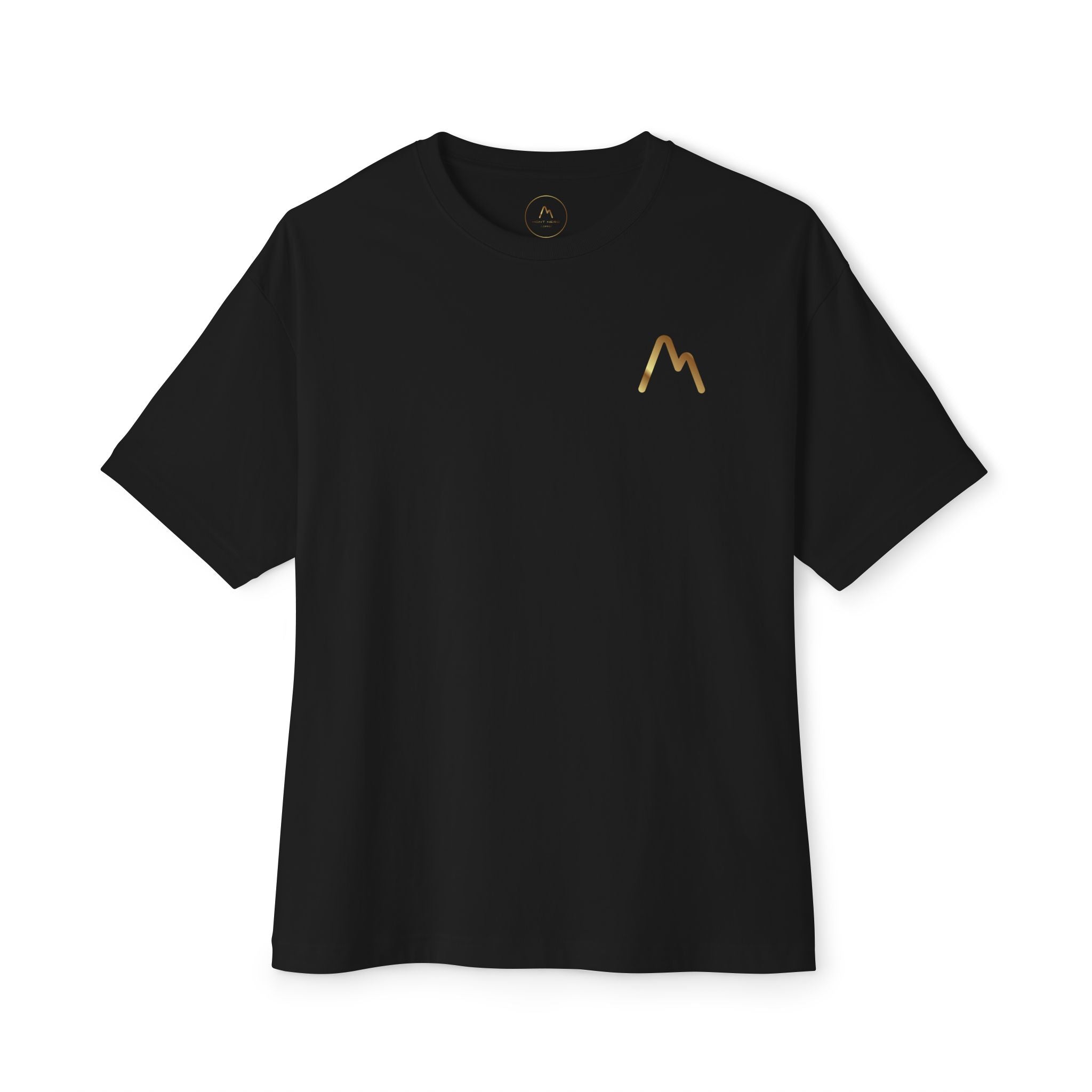 Mont Nero Coffee Tee — Oversized Boxy Coffee Shop T-Shirt