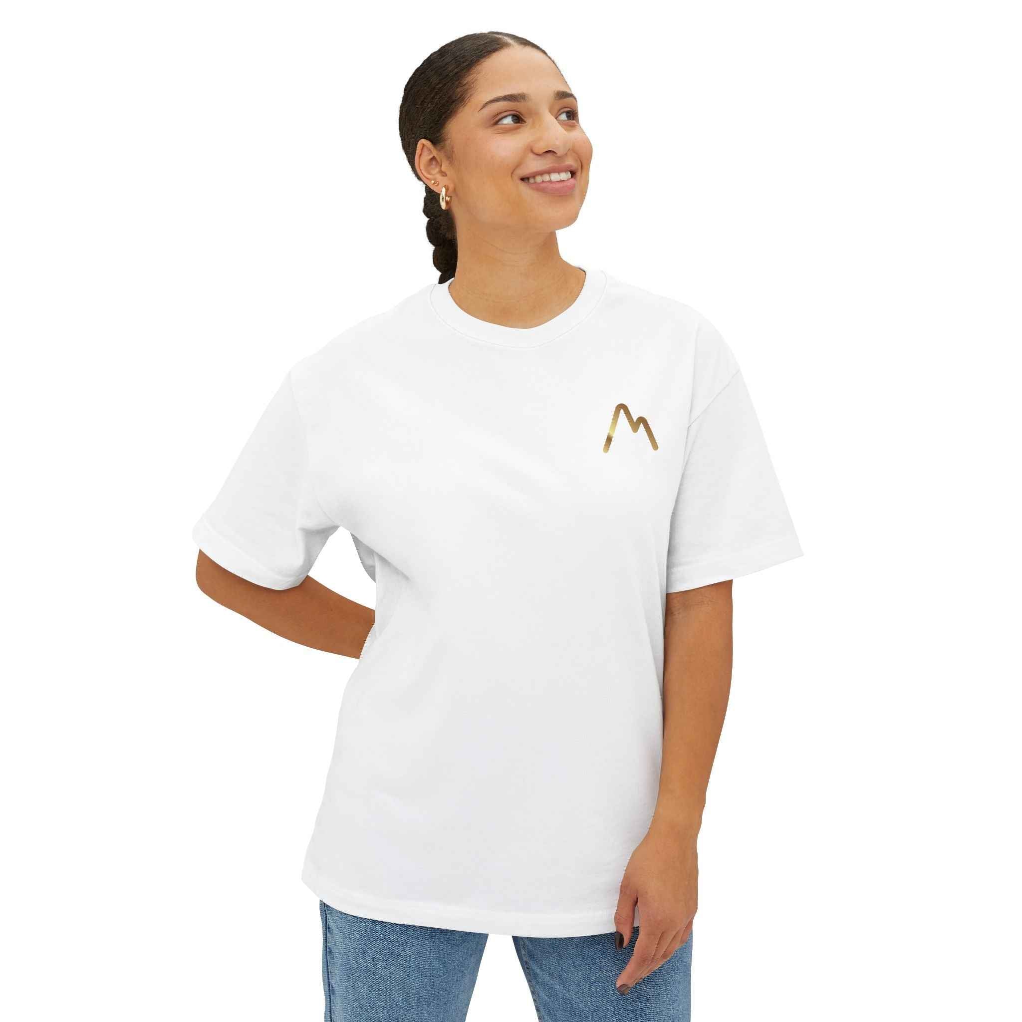 Mont Nero Coffee Tee — Oversized Boxy Coffee Shop T-Shirt