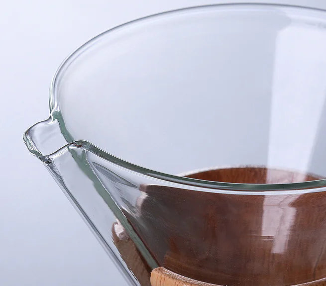 Italian Heat-Resistant Pour Over Coffee Maker