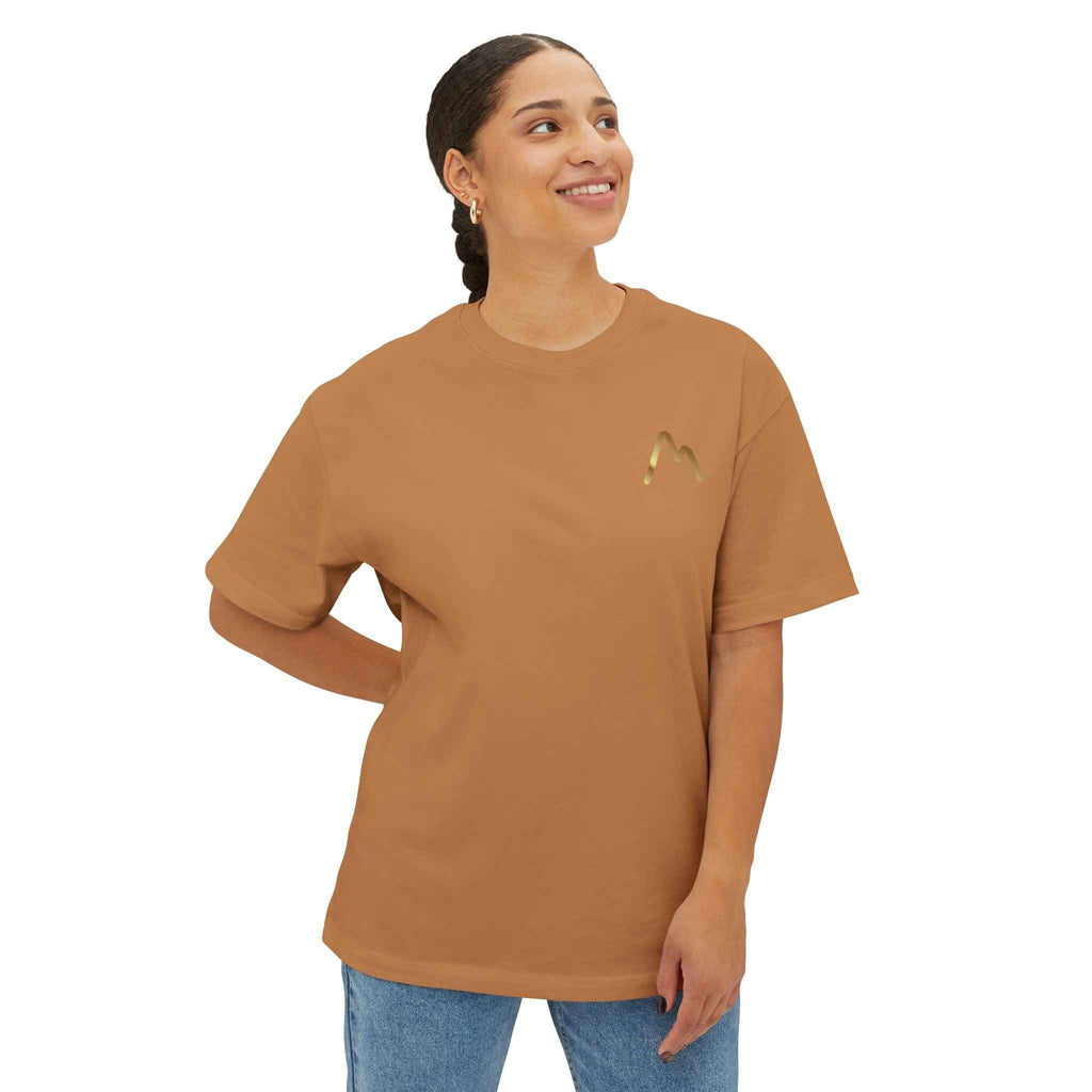 Mont Nero Coffee Tee — Oversized Boxy Coffee Shop T-Shirt
