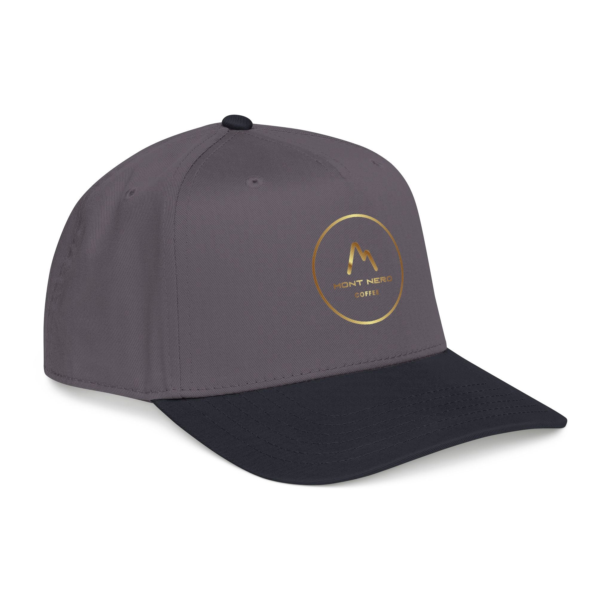 Mont Nero Coffee Baseball Cap — Mid Profile Adjustable Hat