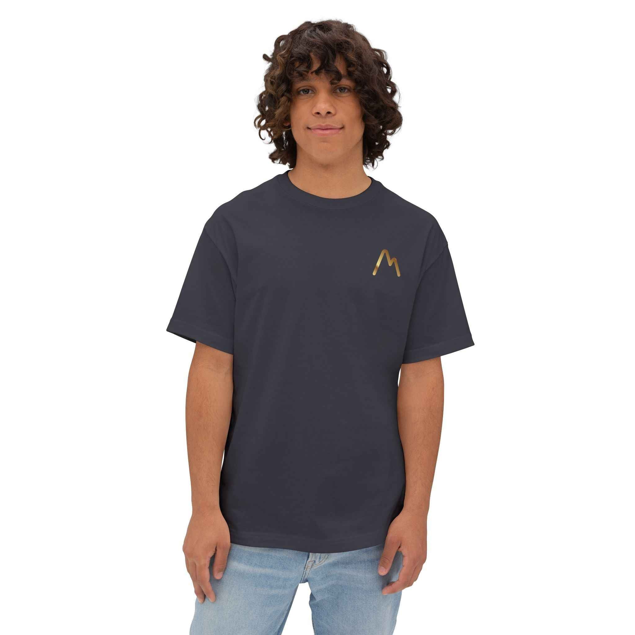 Mont Nero Coffee Tee — Oversized Boxy Coffee Shop T-Shirt