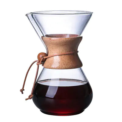 Italian Heat-Resistant Pour Over Coffee Maker