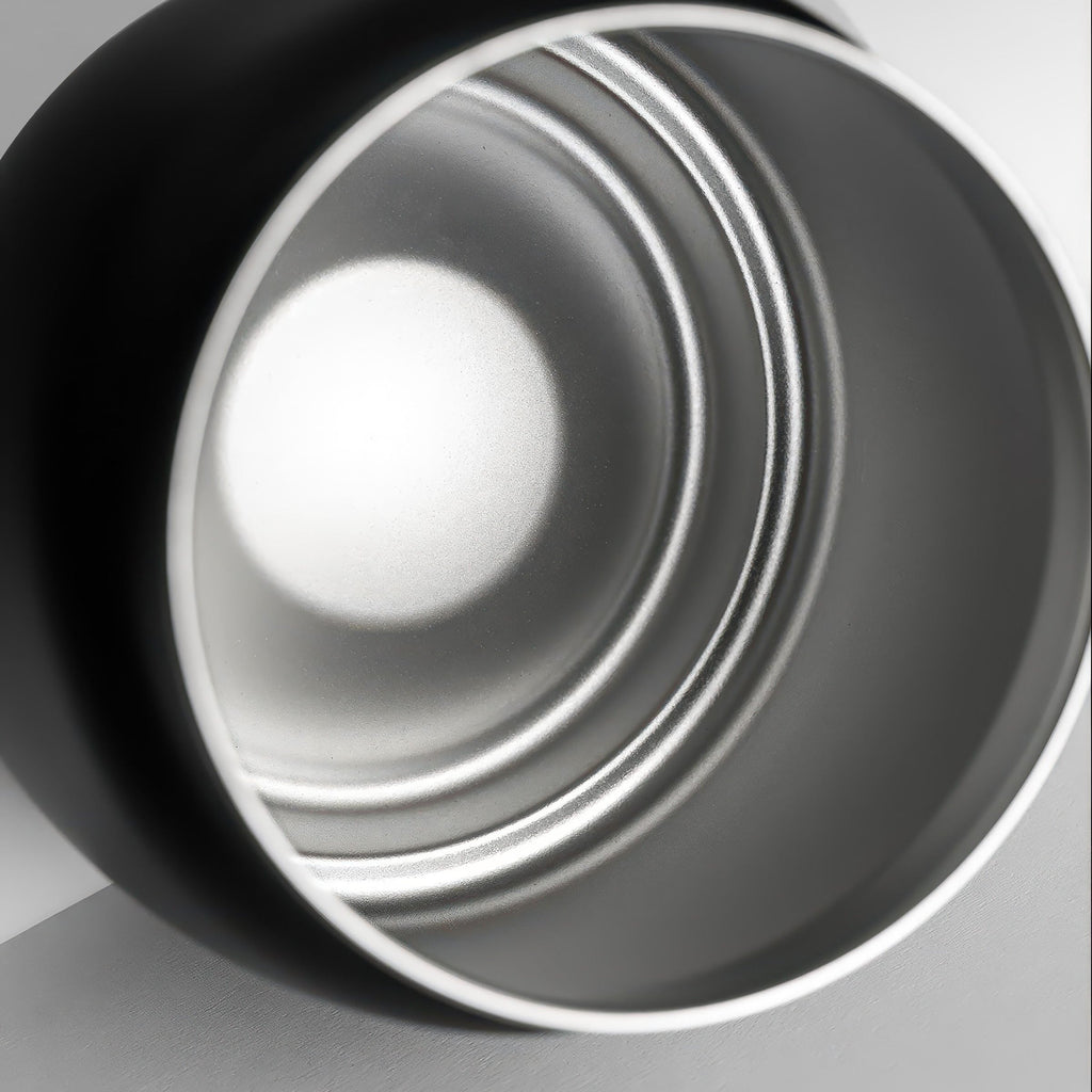 Black Coffee Bean Storage Canister