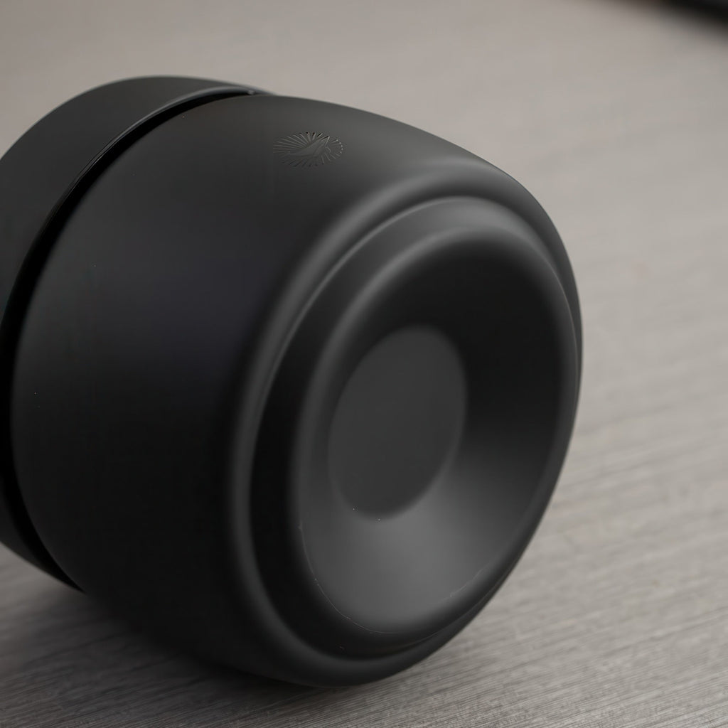 Black Coffee Bean Storage Canister