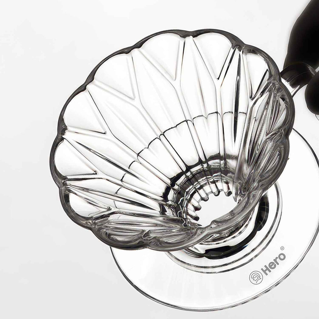 Diamond Pattern Prisma Pour Over Coffee Dripper