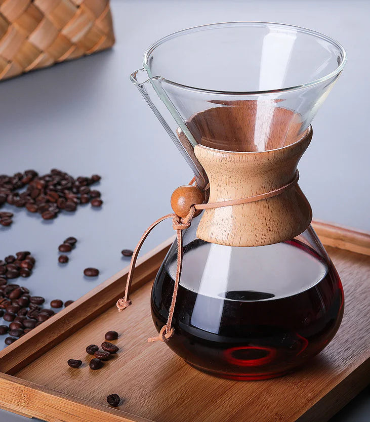 Italian Heat-Resistant Pour Over Coffee Maker