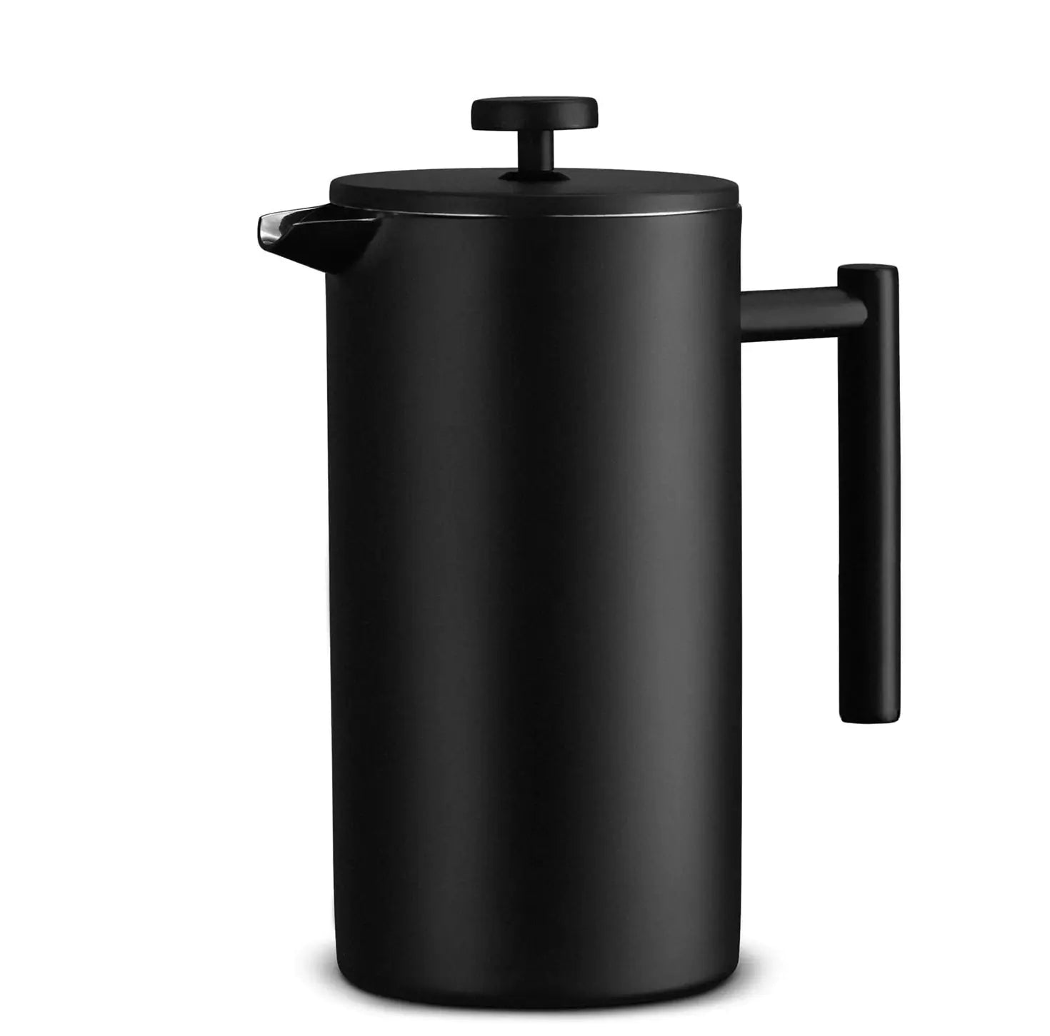 Stainless Steel Double-Layer French Press Coffee Pot