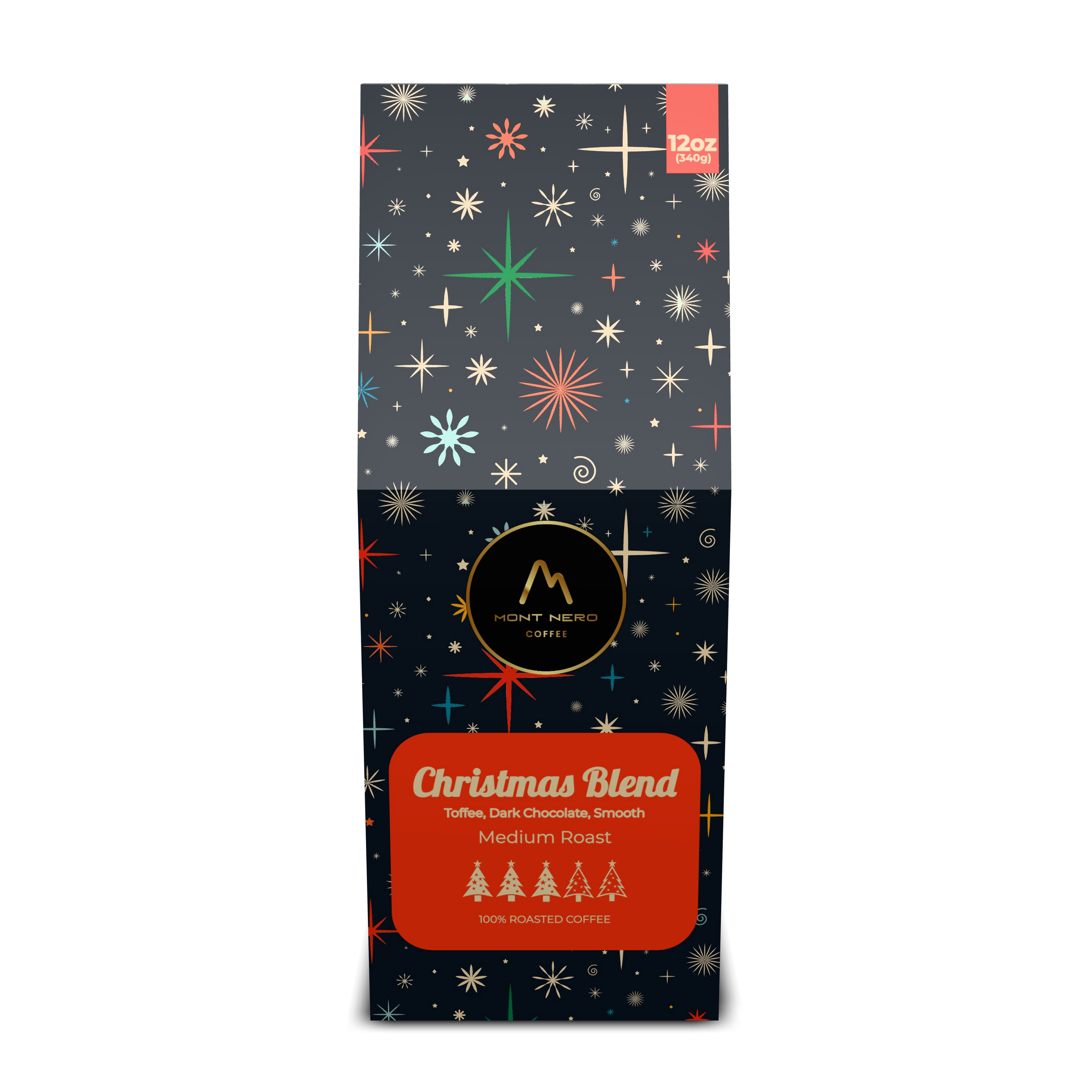 Limited Edition Christmas Blend - Medium Roast - Toffee, Dark Chocolate, Smooth