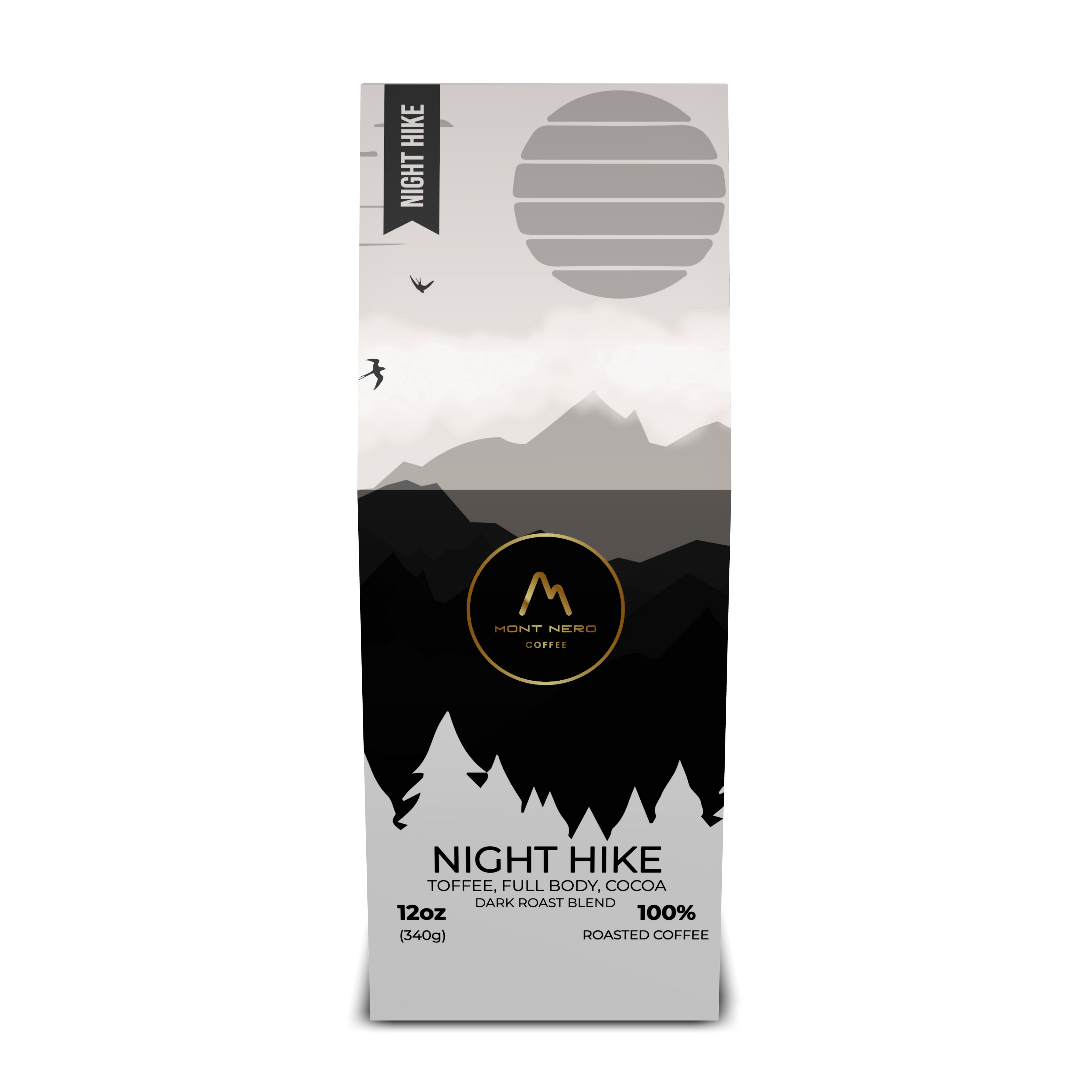 Night Hike - Dark Roast Blend - Toffee, Full Body, Cocoa