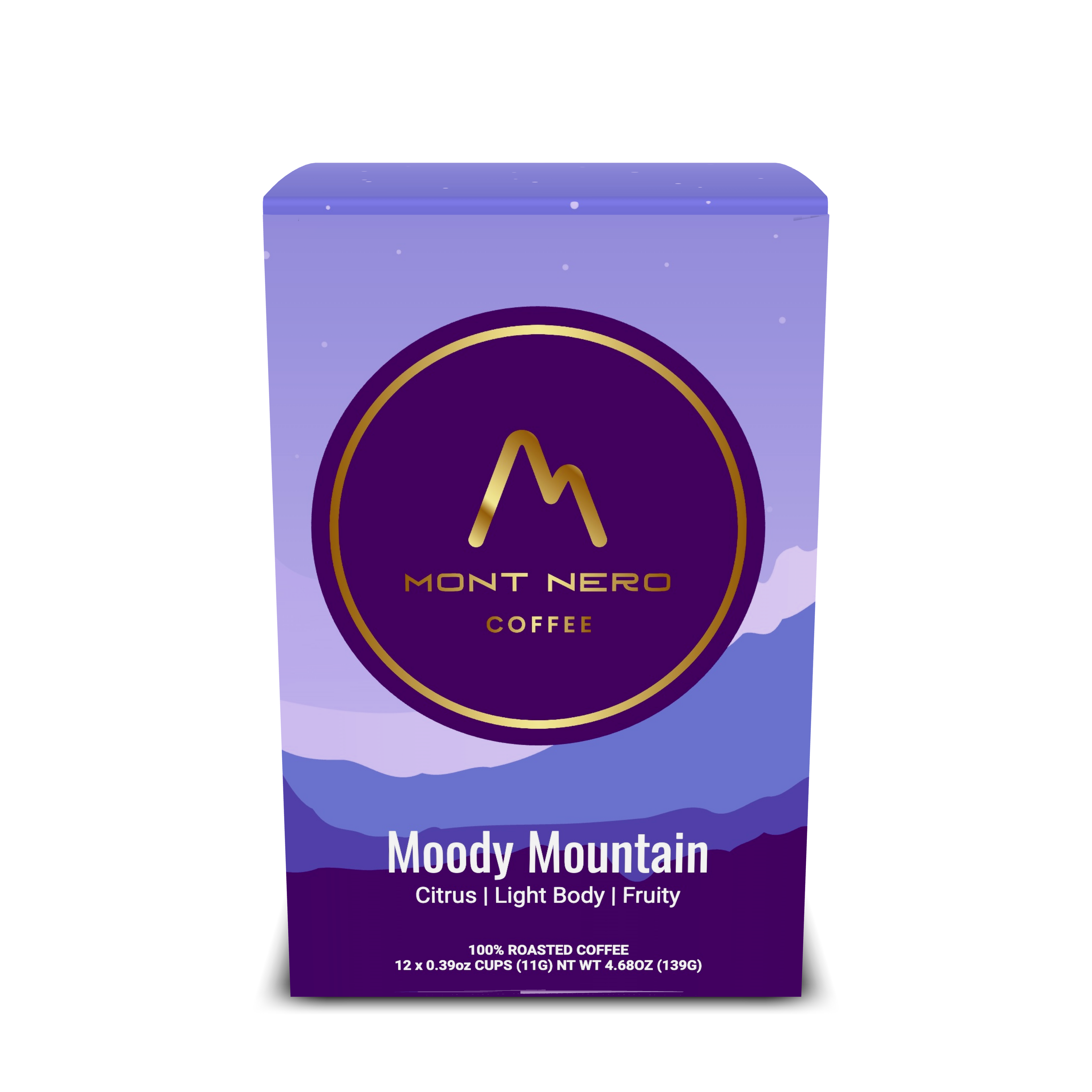 Moody Mountain Light Roast Blend - Citrus, Light Body, Fruity