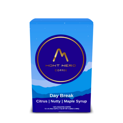 Day Break - K Cup - Medium Roast Blend - Citrus, Nutty, Maple Syrup