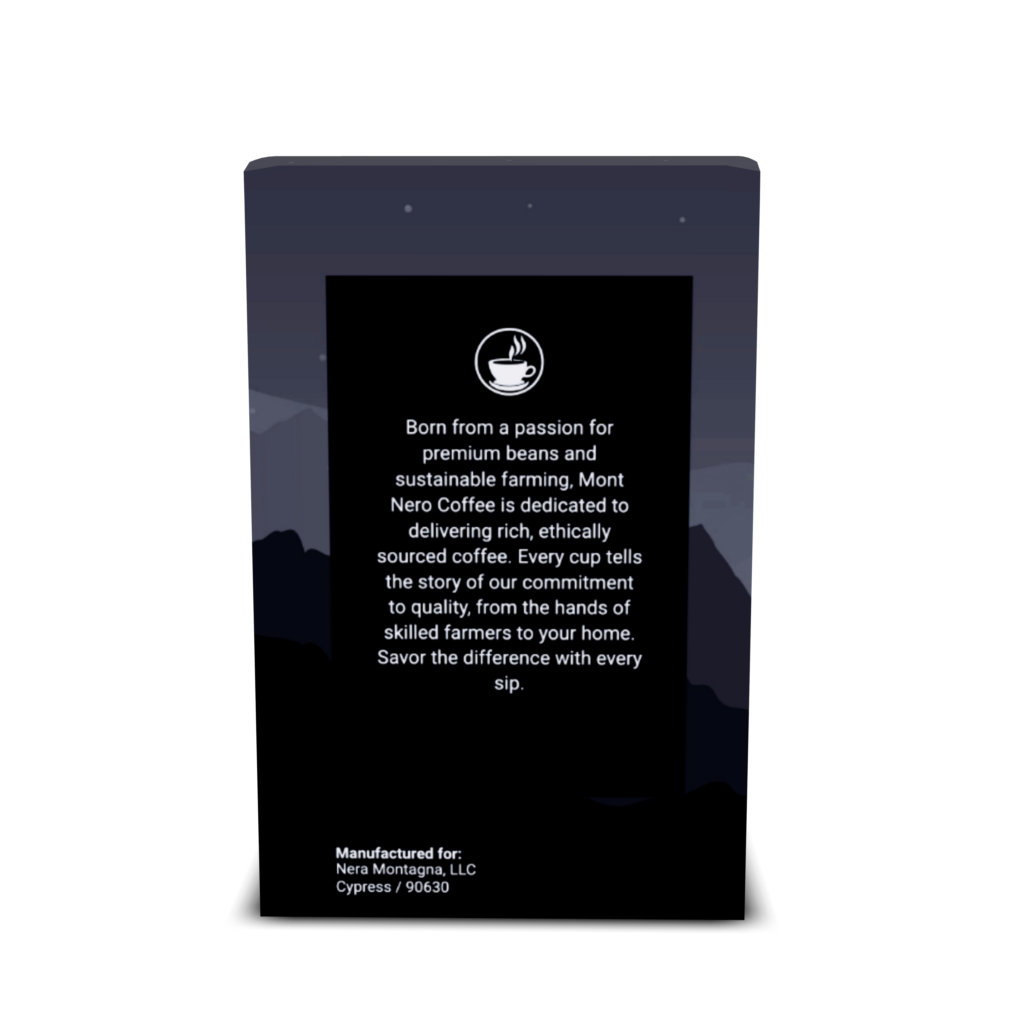 Night Hike Dark Roast Blend - Toffee, Full Body, Cocoa