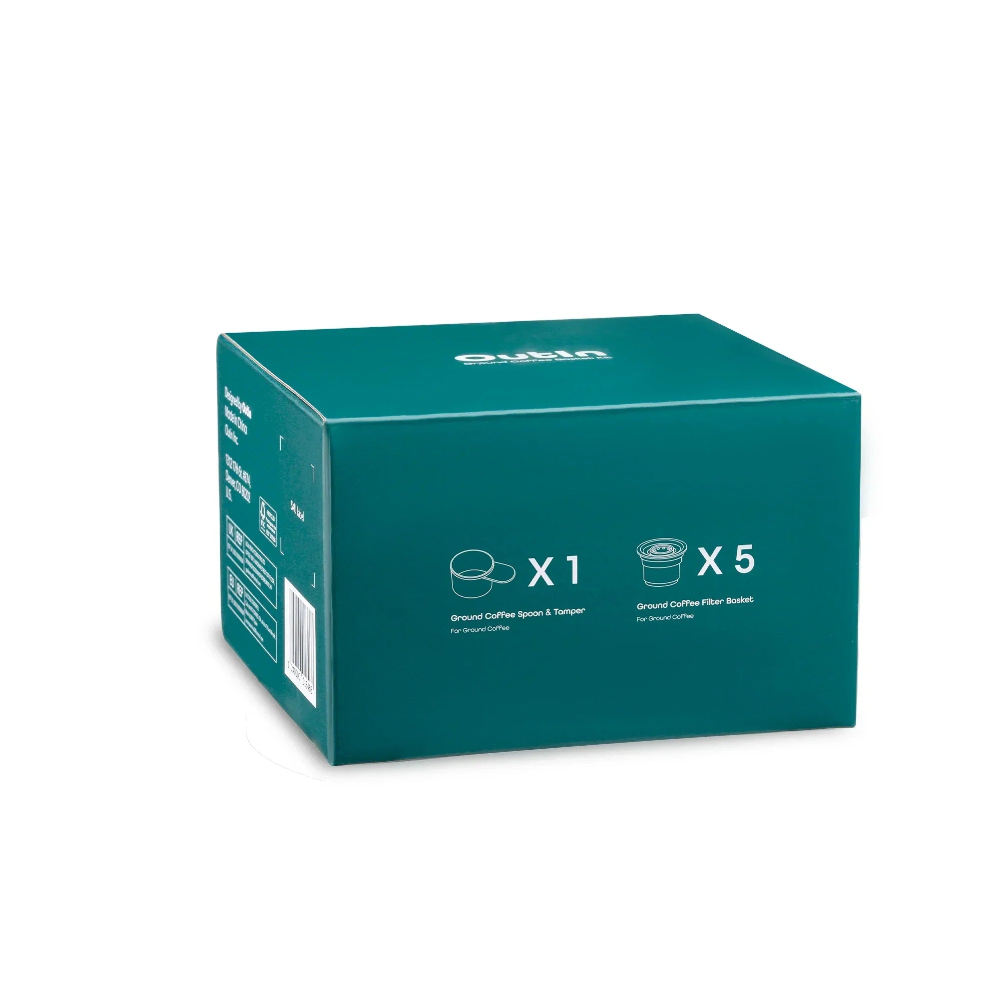 Nano Portable Espresso Machine Filter Baskets Kit (6g-8g)