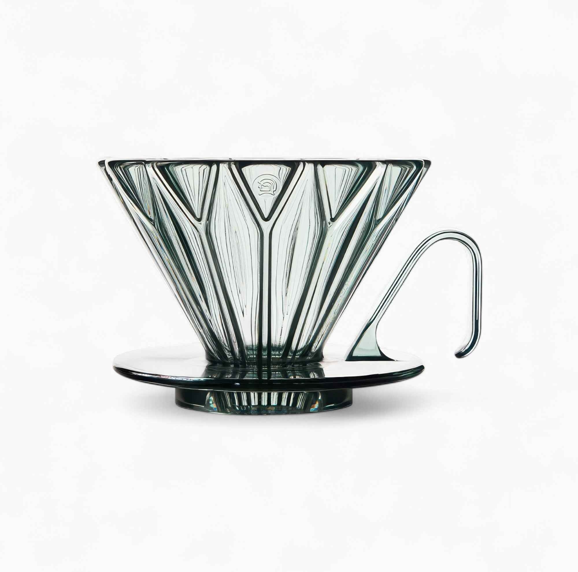 Diamond Pattern Prisma Pour Over Coffee Dripper