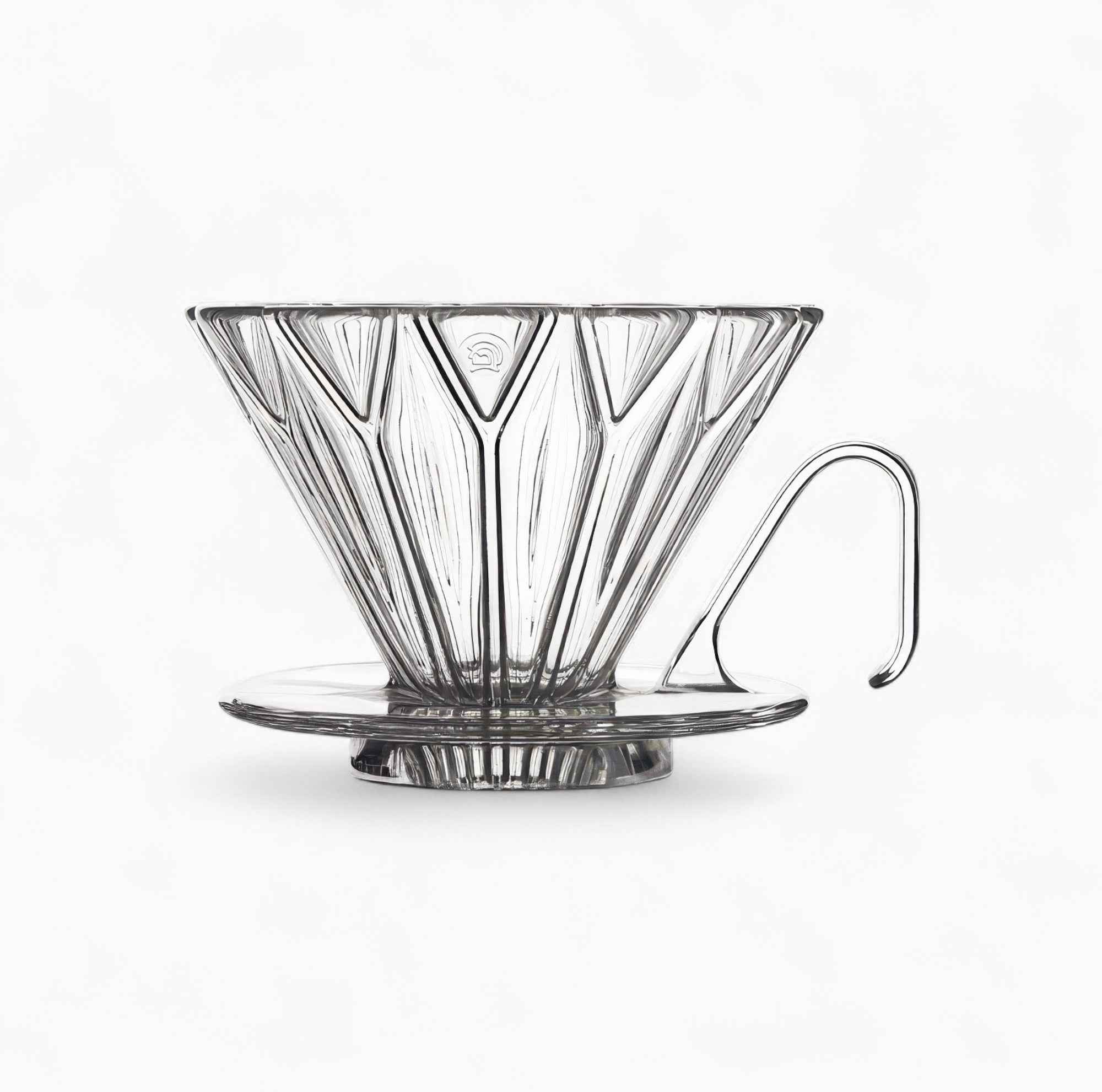 Diamond Pattern Prisma Pour Over Coffee Dripper